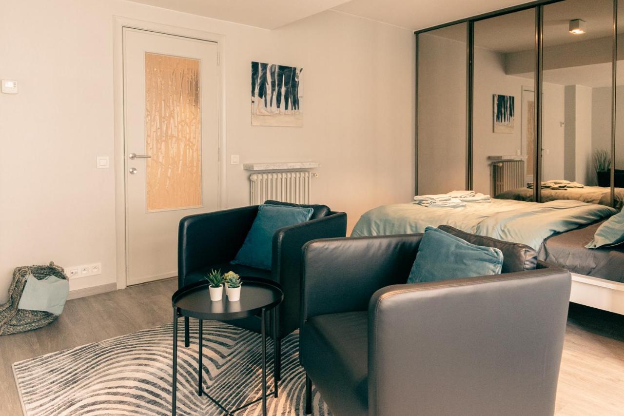 Ruime 2 Pers Studio Bij Casino Oostende: Geniet Van Zee, Kunst, En Relax 외부 사진