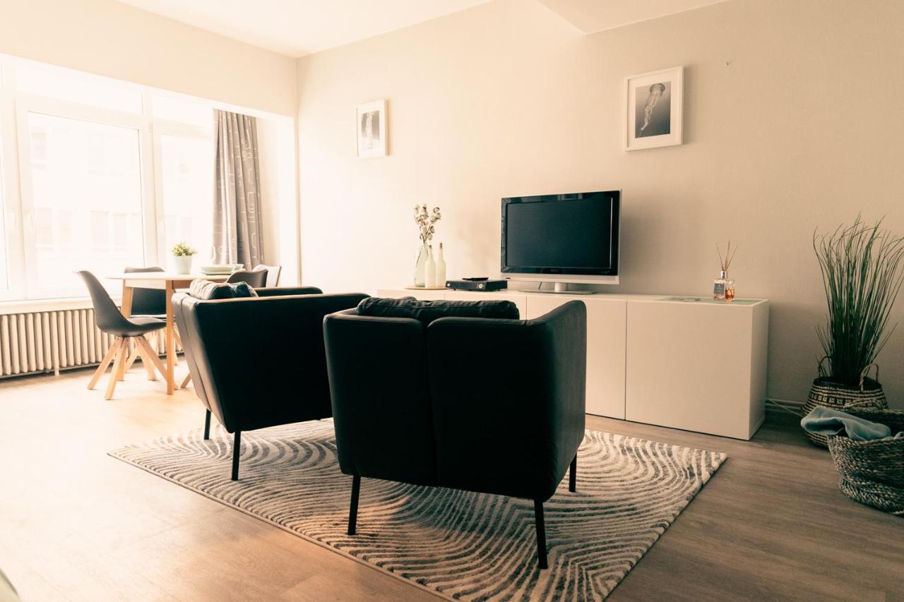 Ruime 2 Pers Studio Bij Casino Oostende: Geniet Van Zee, Kunst, En Relax 외부 사진